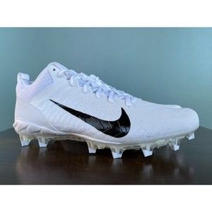 Nike Alpha Menace Pro 2 Low White/Black Football Cleats Men’s Size 15 CV6477-100